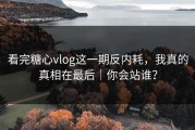 看完糖心vlog这一期反内耗，我真的真相在最后｜你会站谁？